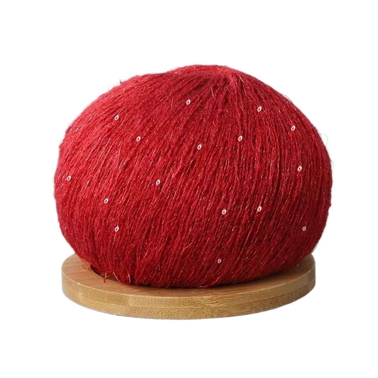 Hilo para crochet de alta costura con minilentejuelas Color 24 para tejer suéter de diseño