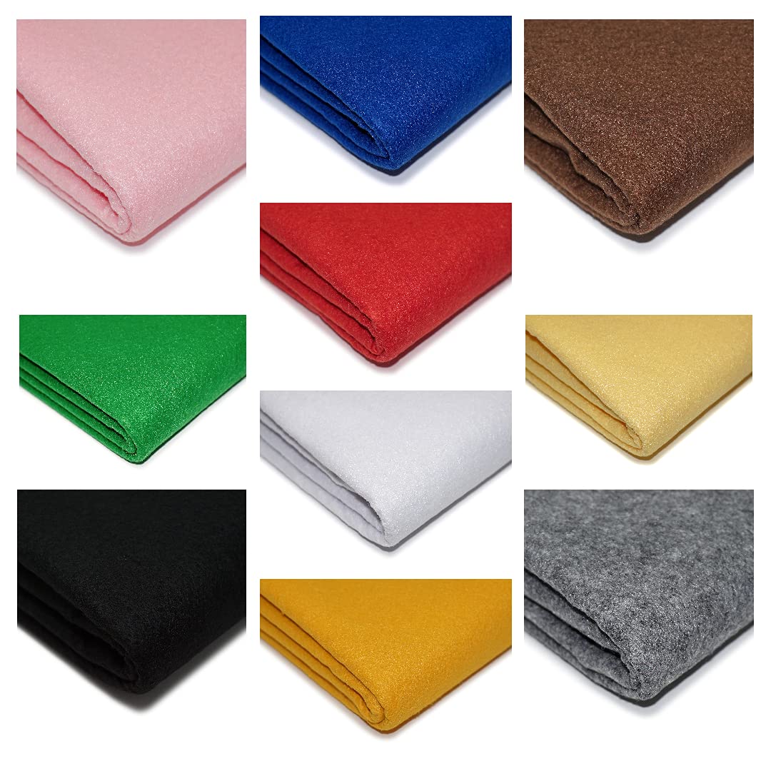 Get Crafting 100% Acrylic Felt Fabric Perfect for Arts & Crafts, Sewing Material - 150cm Wide, Sold by The METRE (Purple)