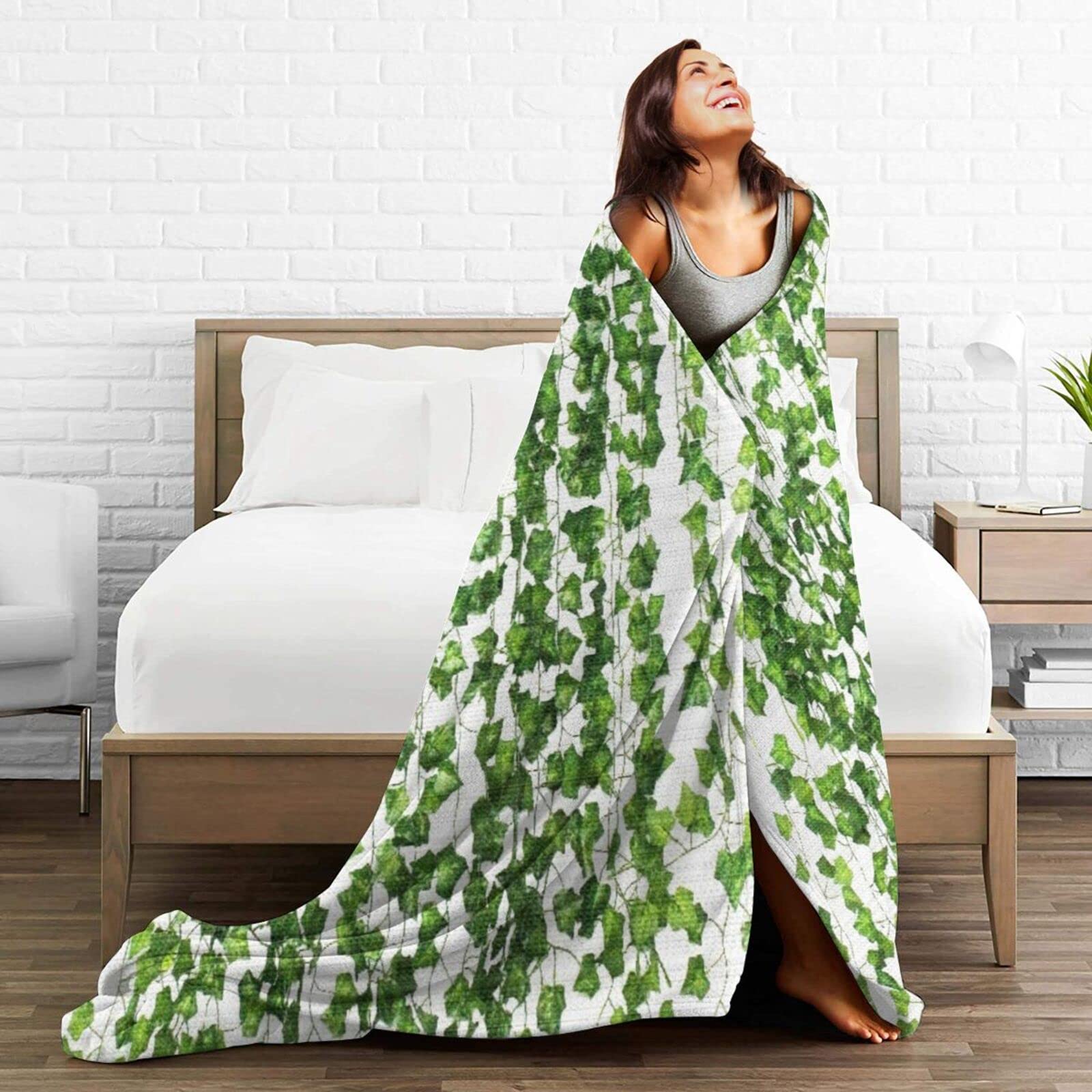 DJY Coperta In Pile Verde 200x230 Cm – Morbida, Pelosa E Calda, Perfetta Per Divano, Letto E Viaggi, Coperta Decorativa Per Tutte Le Stagioni