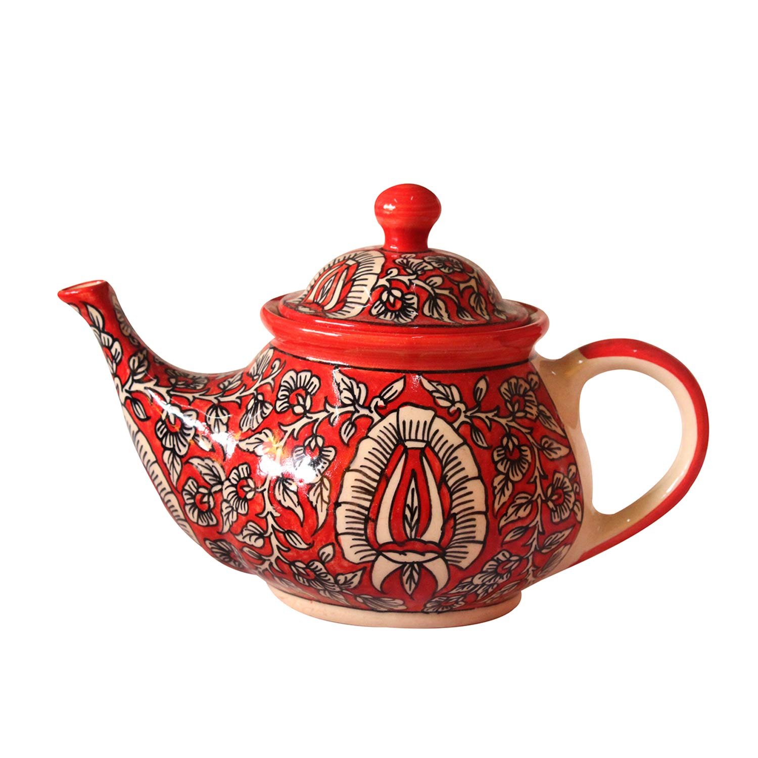 Amazon.com | India Meets India Handicraft Ceramic Teapot