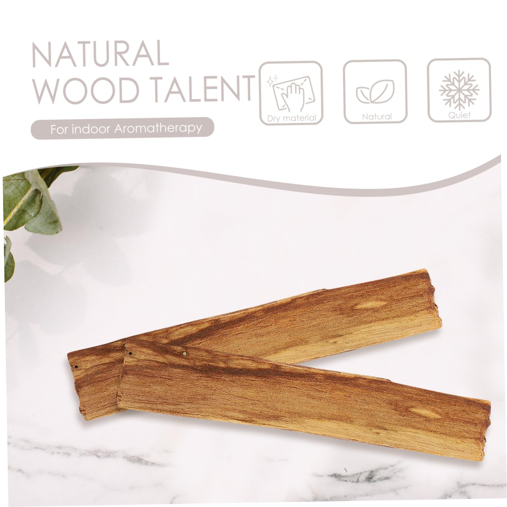 TOPBATHY 5 Juegos Incienso De Madera Palos De Incienso Quema Palo Aroma Manchas De Madera Quemador De Accesorios De a De 3 Piezas * 5
