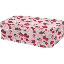 Strawberry Flower Memory Pad Knee Scooter Pad Cover Cushion - Knee Rover Pad Accessory Features Removable Cover and Comfortable Memory Foam Cushion Insert - Knee Walker Pad Fits Most Models