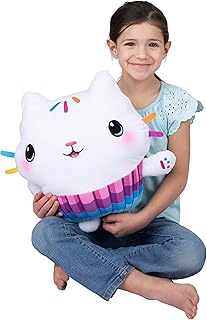 DreamWorks Gabby's Dollhouse Cakey Kids Bedding Super Soft Plush Cuddle Pillow Buddy, by Franco