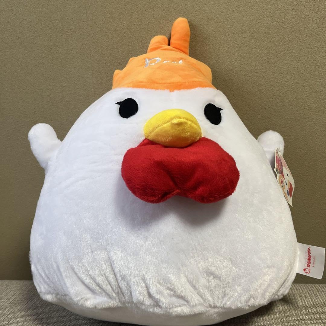 Amazon.co.jp: からあげくん ぬいぐるみ レッド : おもちゃ