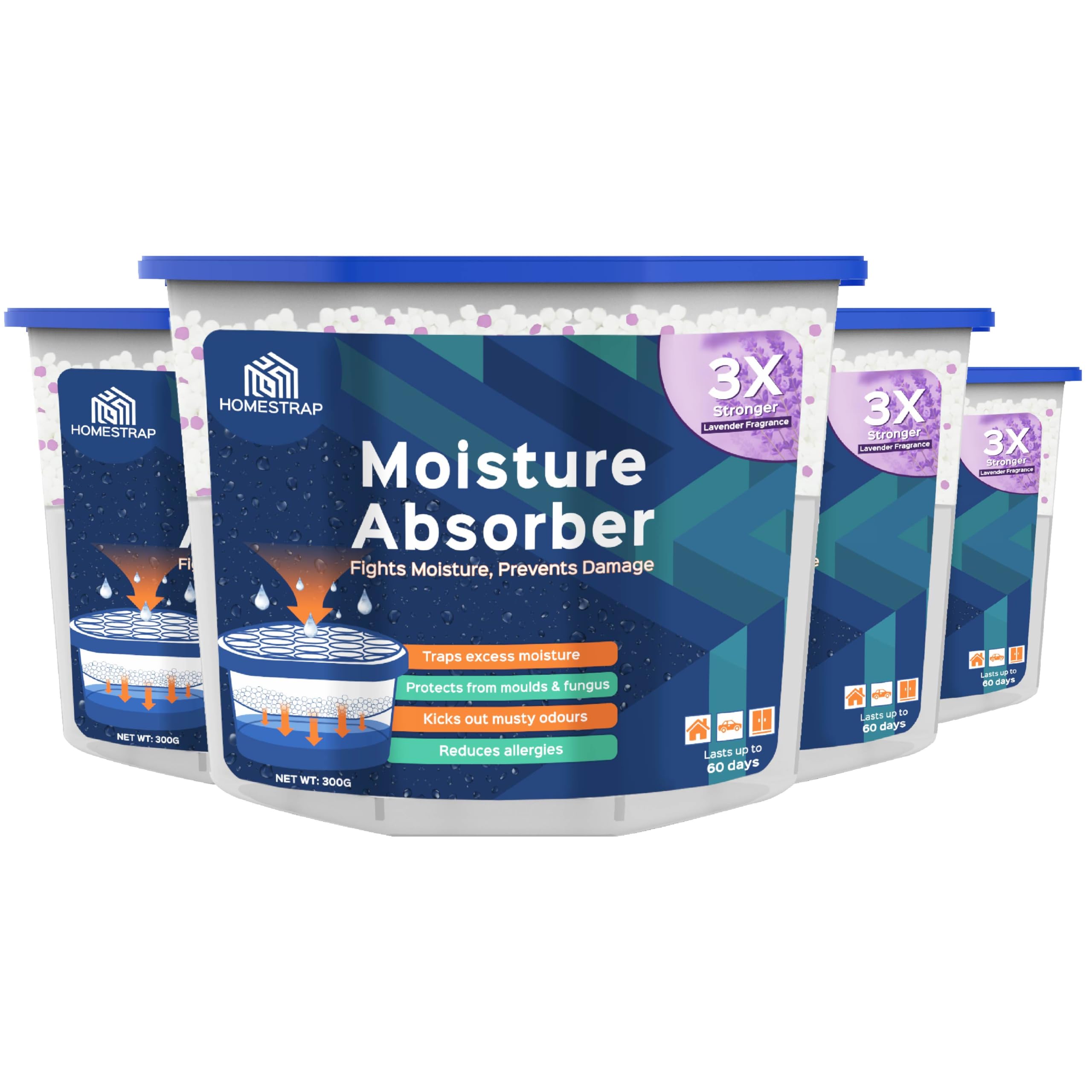 HomeStrap Moisture Absorber - Protect Your Belongings -20