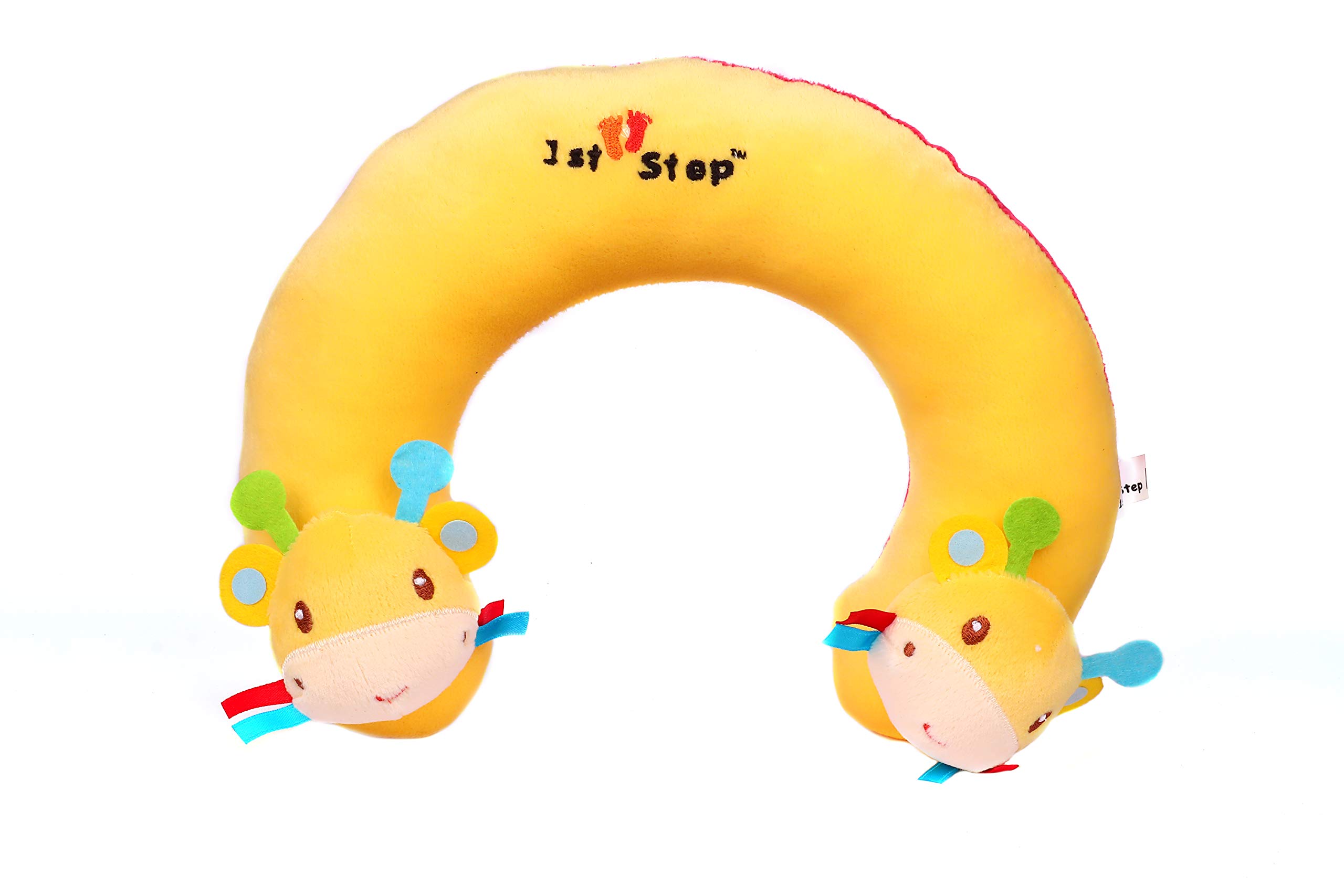 1ST STEP Soft Caterpillar Faced Neck Supporter Pillow (Yellow )-image-47
