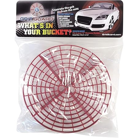 The Grit Guard Insert (Red) - Fits 12 inch Diameter Bucket
