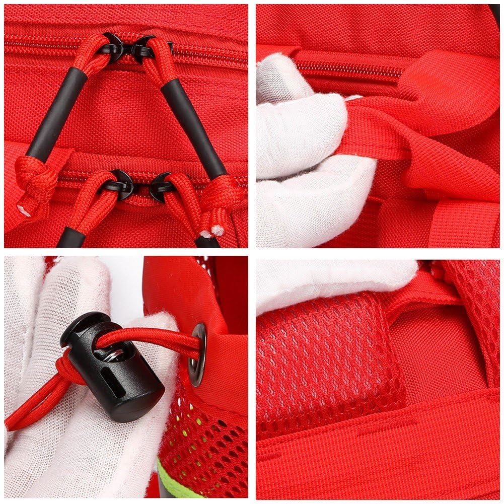 Mochila De Primeros Auxilios, Bolsa Médica con Tira Reflectante, Bolsa Vacía para Primeros Auxilios para Emergencias, Ideal para Acampar, Ciclismo Y Senderismo.