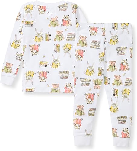 Miniatura 158 de Burt's Bees Baby - Conjunto de pijama de algodón de 2 piezas para bebés y niños, camiseta de manga larga y pantalón largo