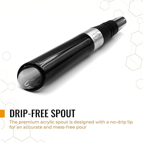 Miniatura 3 de Cork Genius Venturi - Boquilla de vertido para botellas de vino, boquilla de vertido sin goteo para botellas de vino, boquilla de vertido