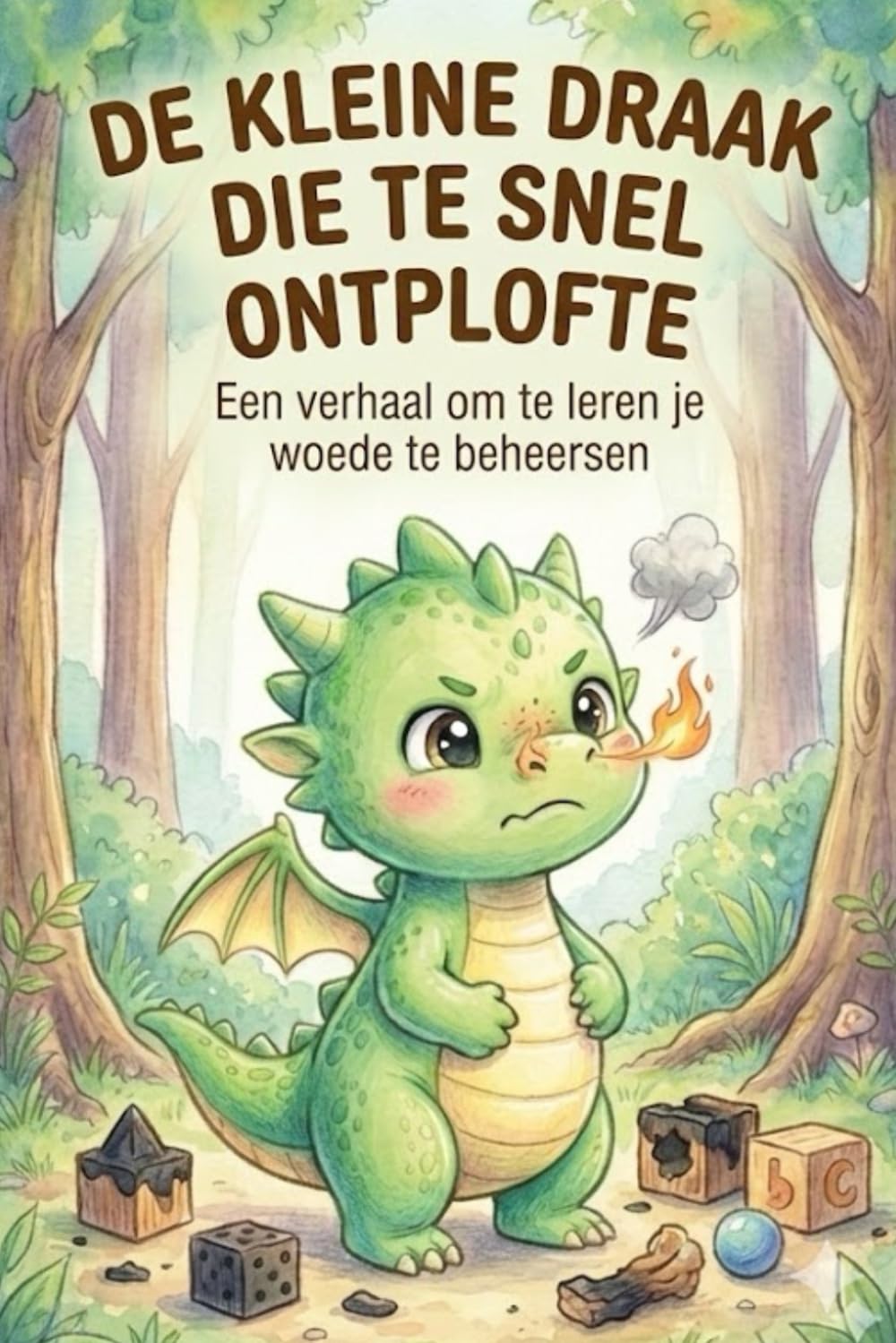 De Kleine Draak Die Te Snel Ontplofte: Een liefdevol voorleesboek over emoties en woedebeheersing voor kinderen – Met een magische ademhalingstruc om rustig te worden en beter te slapen (3-8 jaar)