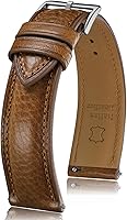 Getalia Tuscany Italian Vegetable-Tanned Leather Watch Band - Quick Release 18-22mm Full Grain Straps for Men & Women, Thick Soft Comfort