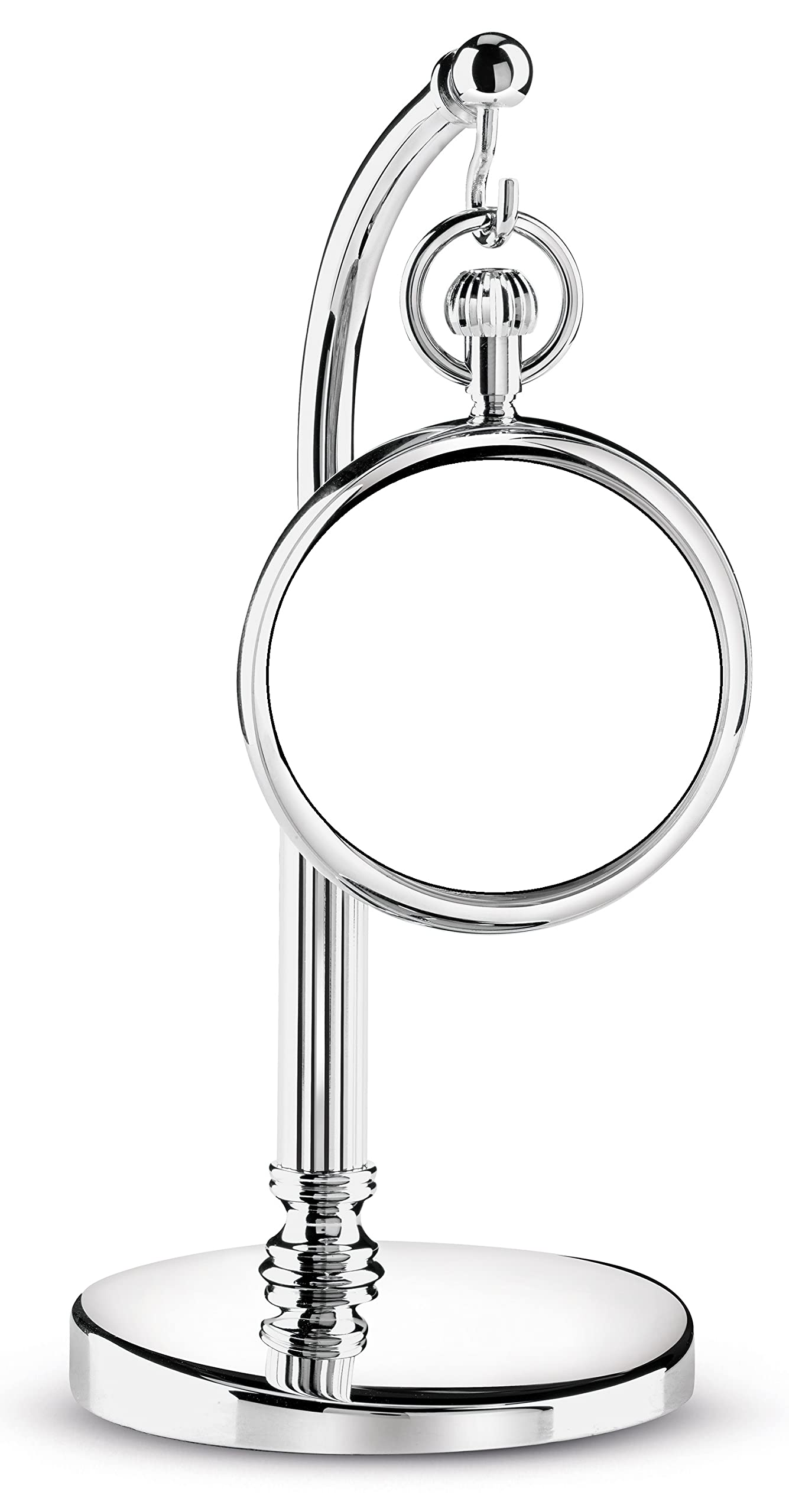 Capital Espositore per orologio da tasca, supporto da tavolo in ottone  color argento : Amazon.it: Moda