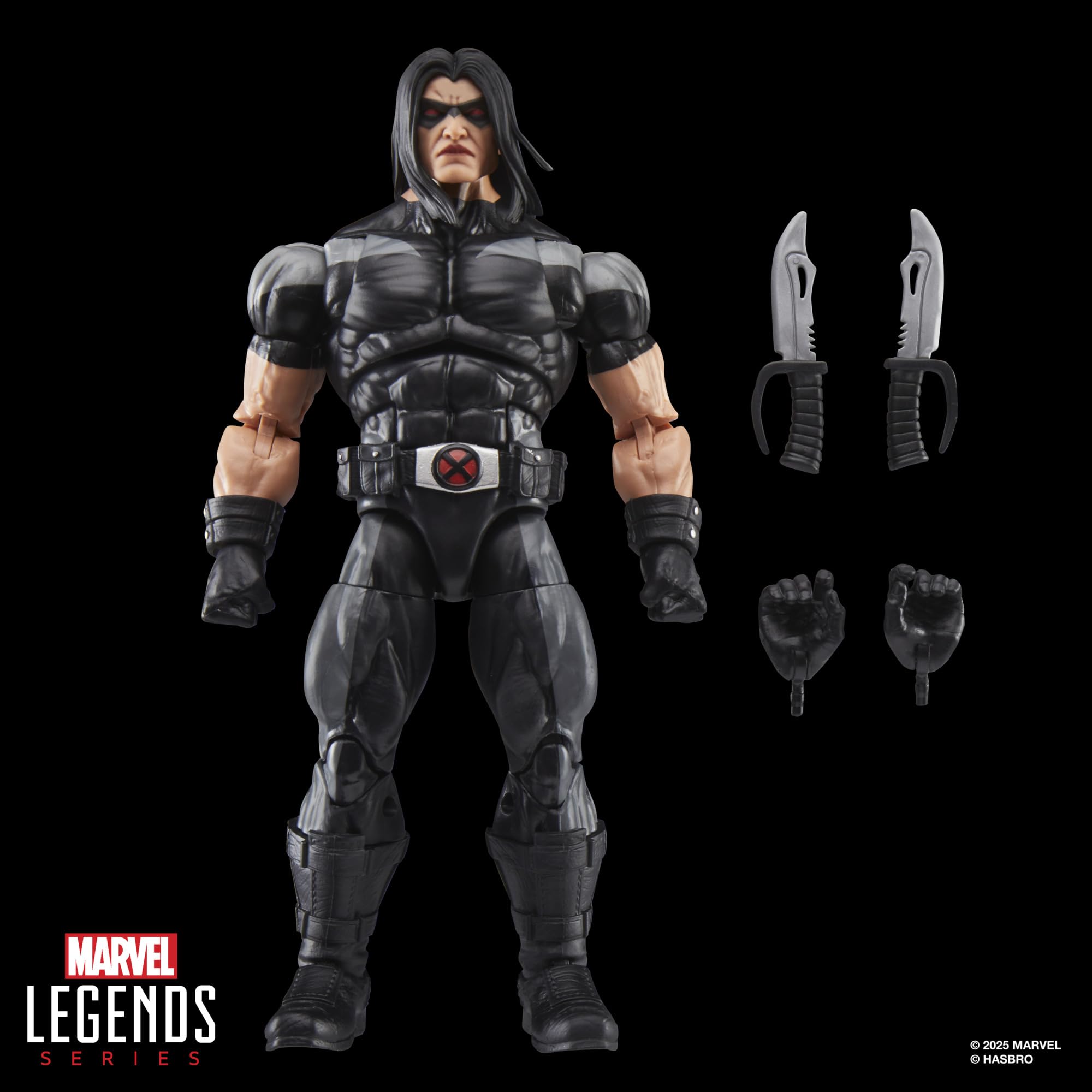 Hasbro Marvel Legends Series X-Force X-23 et Warpath, Pack de 2 Figurines