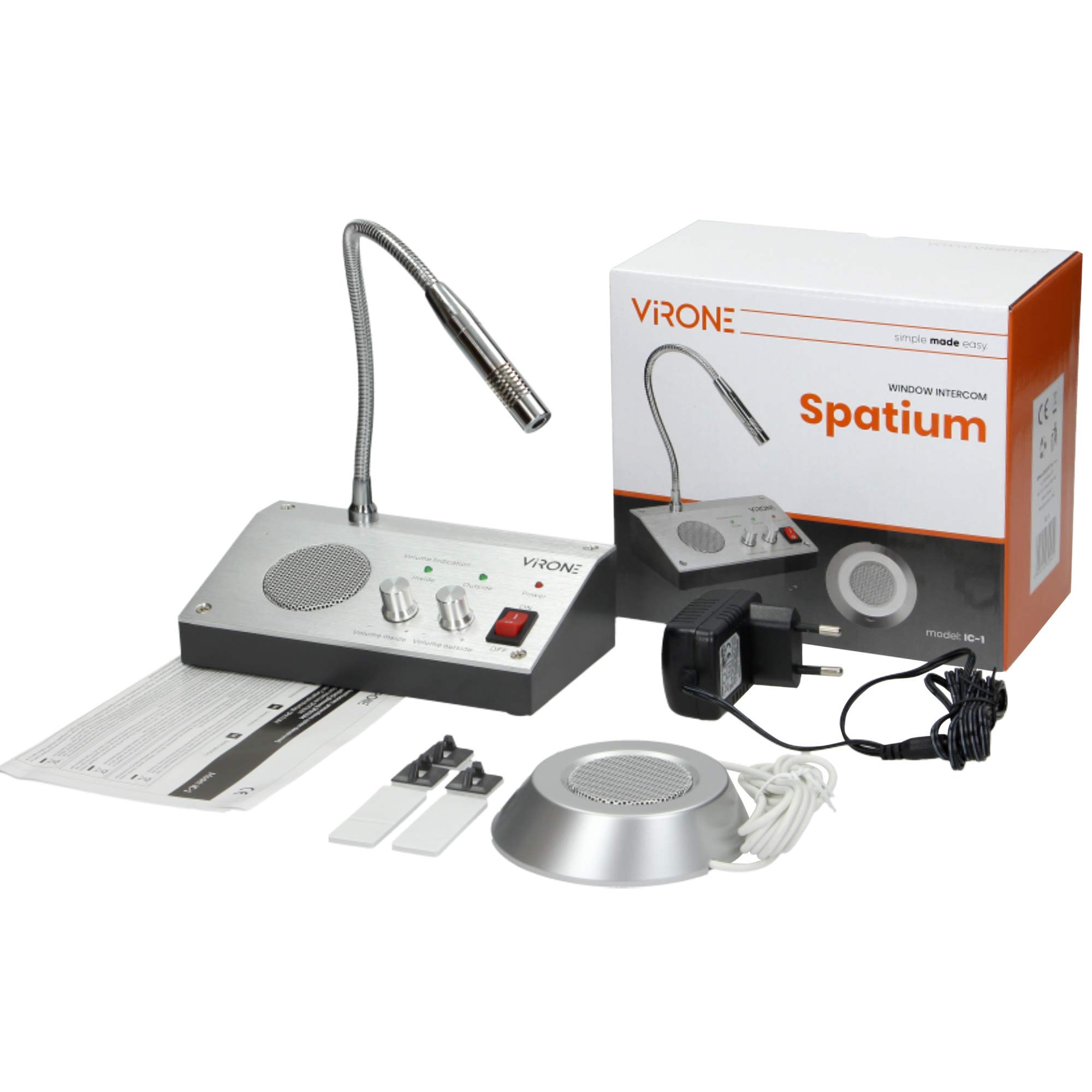 Virone Spatium Interphone Système pour la Communication Vocale Bidirectionnelle