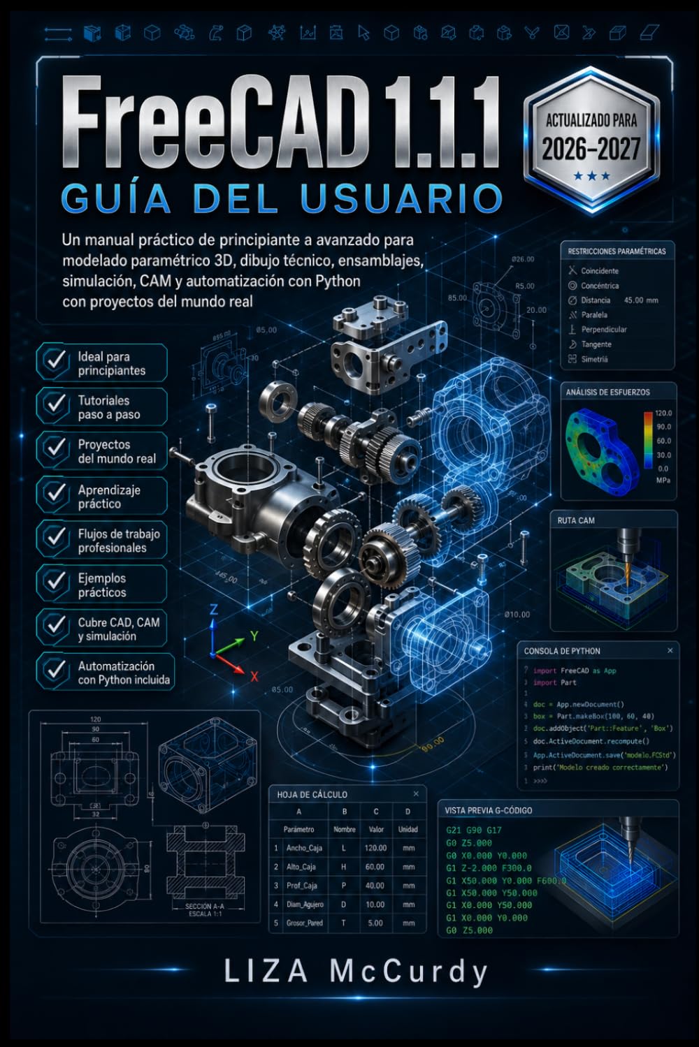 FreeCAD 1.1.1 GUÍA DEL USUARIO 2026–2027
