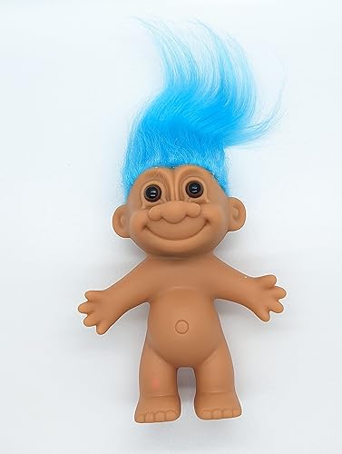 Miniatura 2 de Muñeca Troll Aqua Blue Vintage