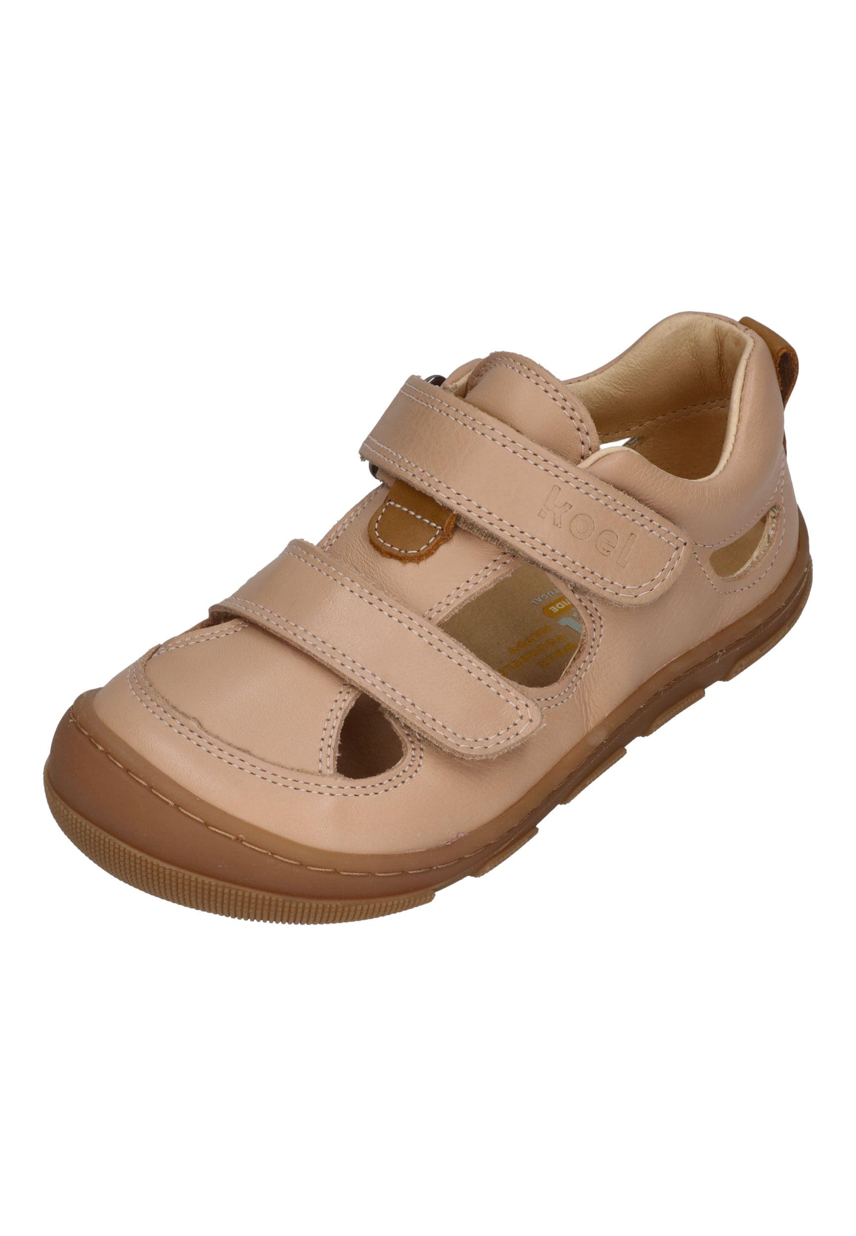 KOEL Extraweite Barefoot Kinder Sneakers KATO W II beige