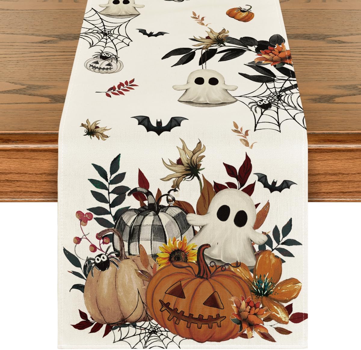 Artoid Mode 210 GSM Halloween Table Runner Home Party Decor 13x72 Inch