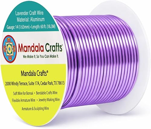 Vista 36 de Mandala Crafts - Alambre de aluminio anodizado de calibre 10 para manualidades de joyería - 32 pies de alambre flexible de cobre coloreado - Doble