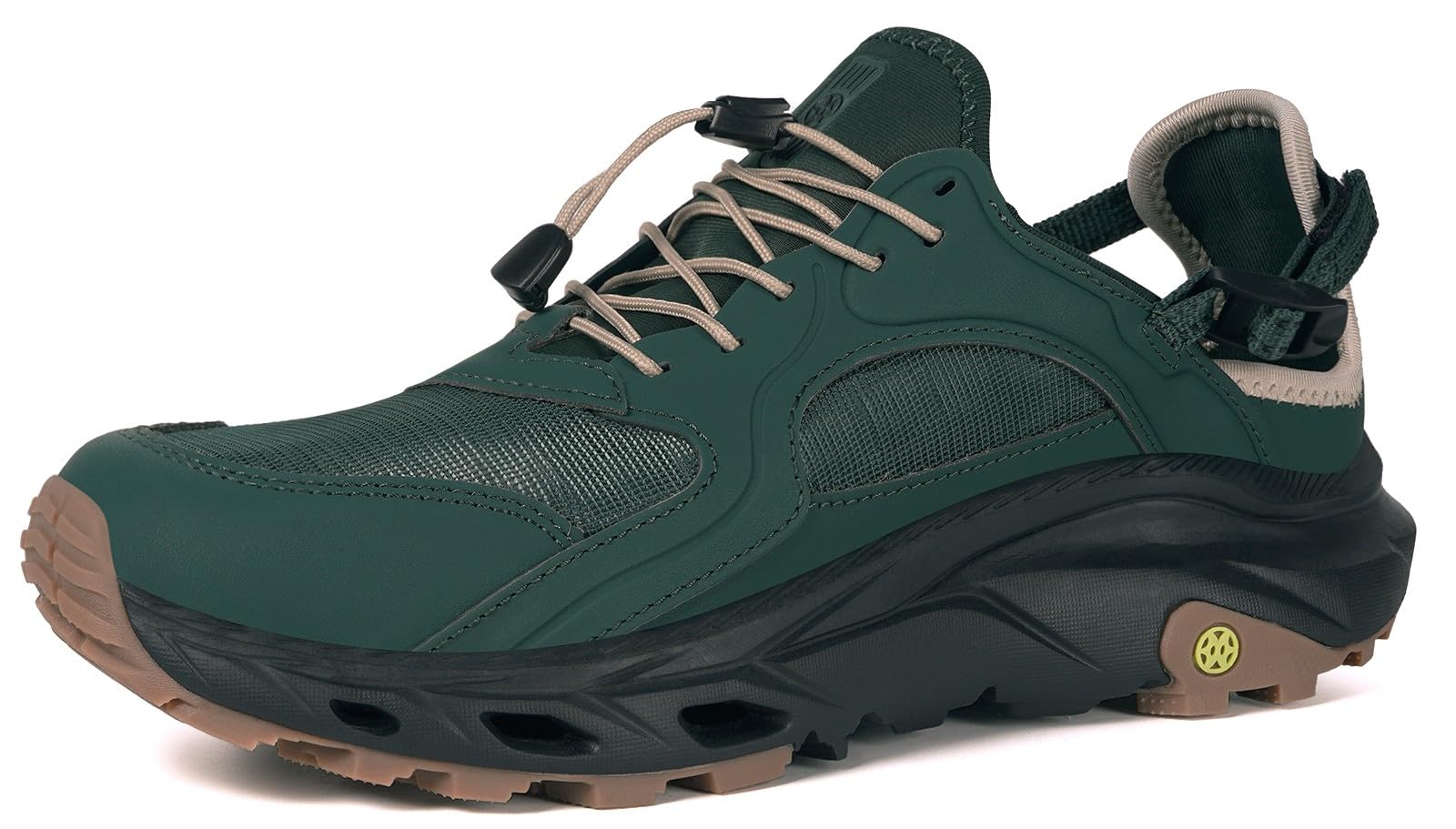 Mens Amphibious Water Shoes Hiking Sandals Outdoor Quick Drying Summer River Shoes for Beach Surf Boating Fishing Kayaking Travel Trekking Walking Climbing Sneakers,48,US Men 14 Green