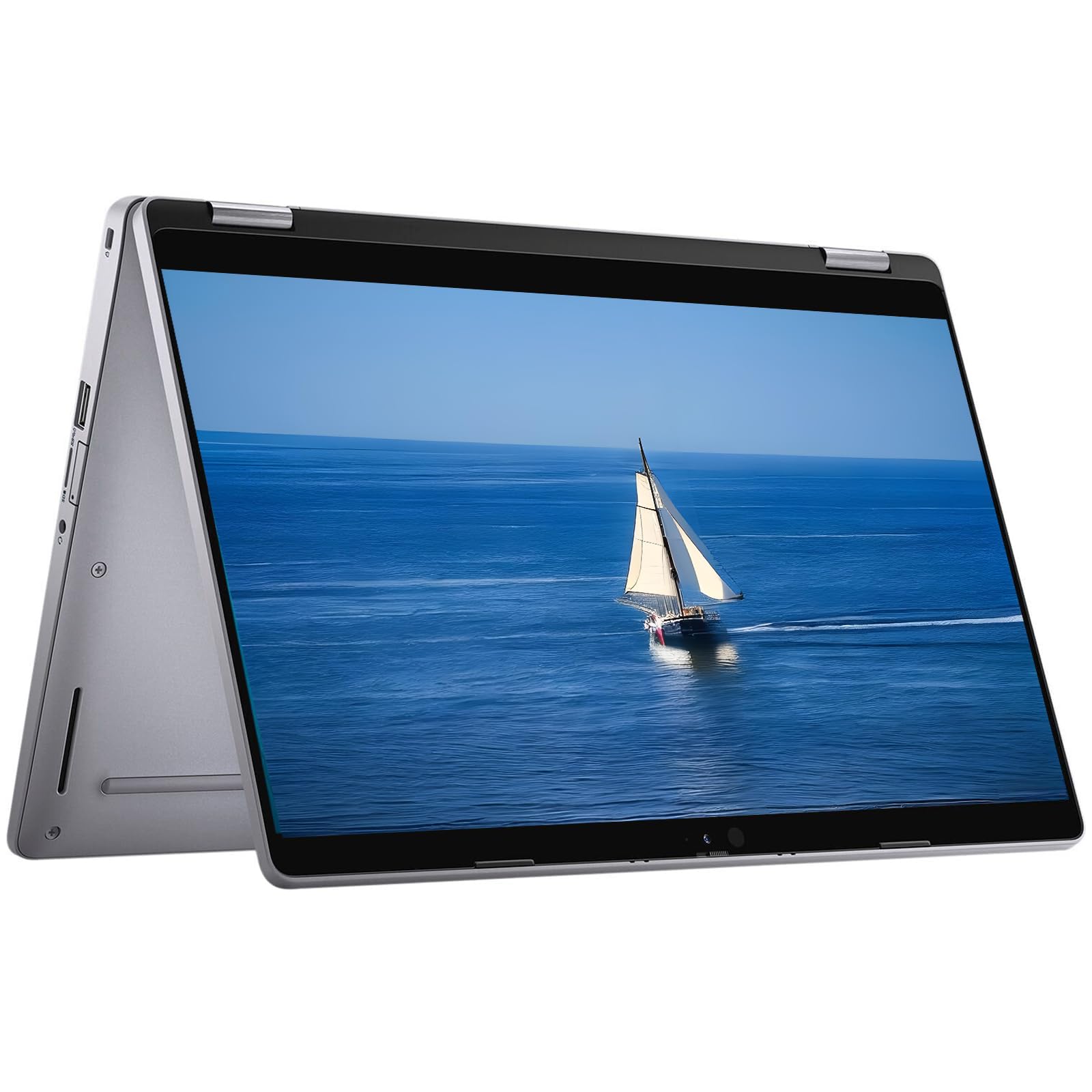 Dell Latitude 5310 Ordinateur portable professionnel 2 en 1 Écran tactile 13,3" FHD (1920 x 1080), Intel Core i7-10410U, 16 Go de RAM, SSD 512 Go, clavier QWERTY américain, Windows 11 Pro
