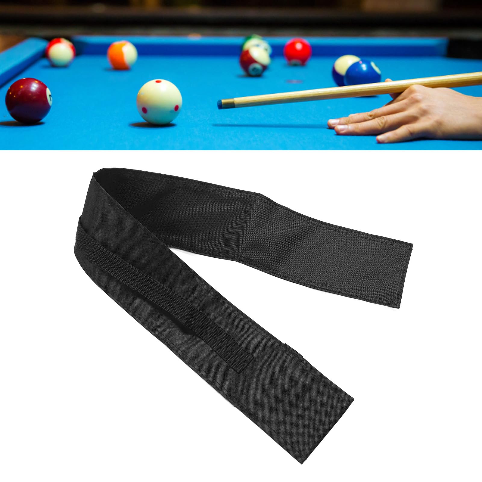 Hellery Billardqueue Tasche - Transporttasche Für 2 Queues Mit Schultergurt