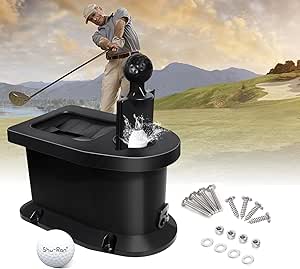 Golf Cart Ball Washer and Club Cleaner Kit for EZGO, Club Car, Yamaha, Advanced EV, Star EV, Universal & Detachable