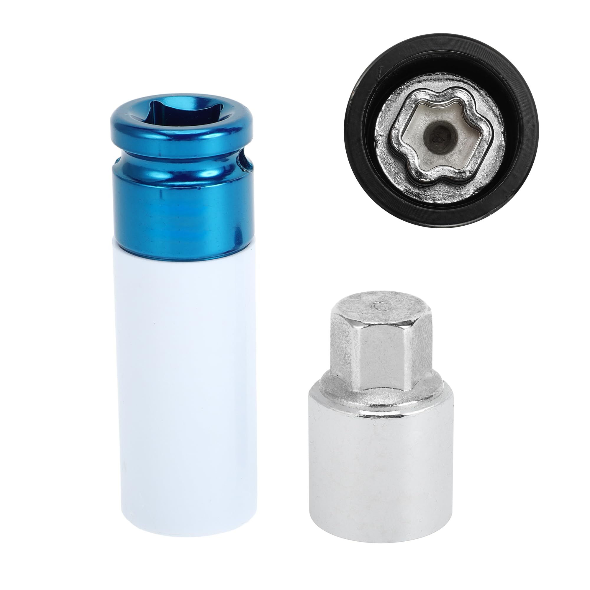 HOPESPANNER for Type-C Anti-theft Wheel Lock Lugnut Removal Key