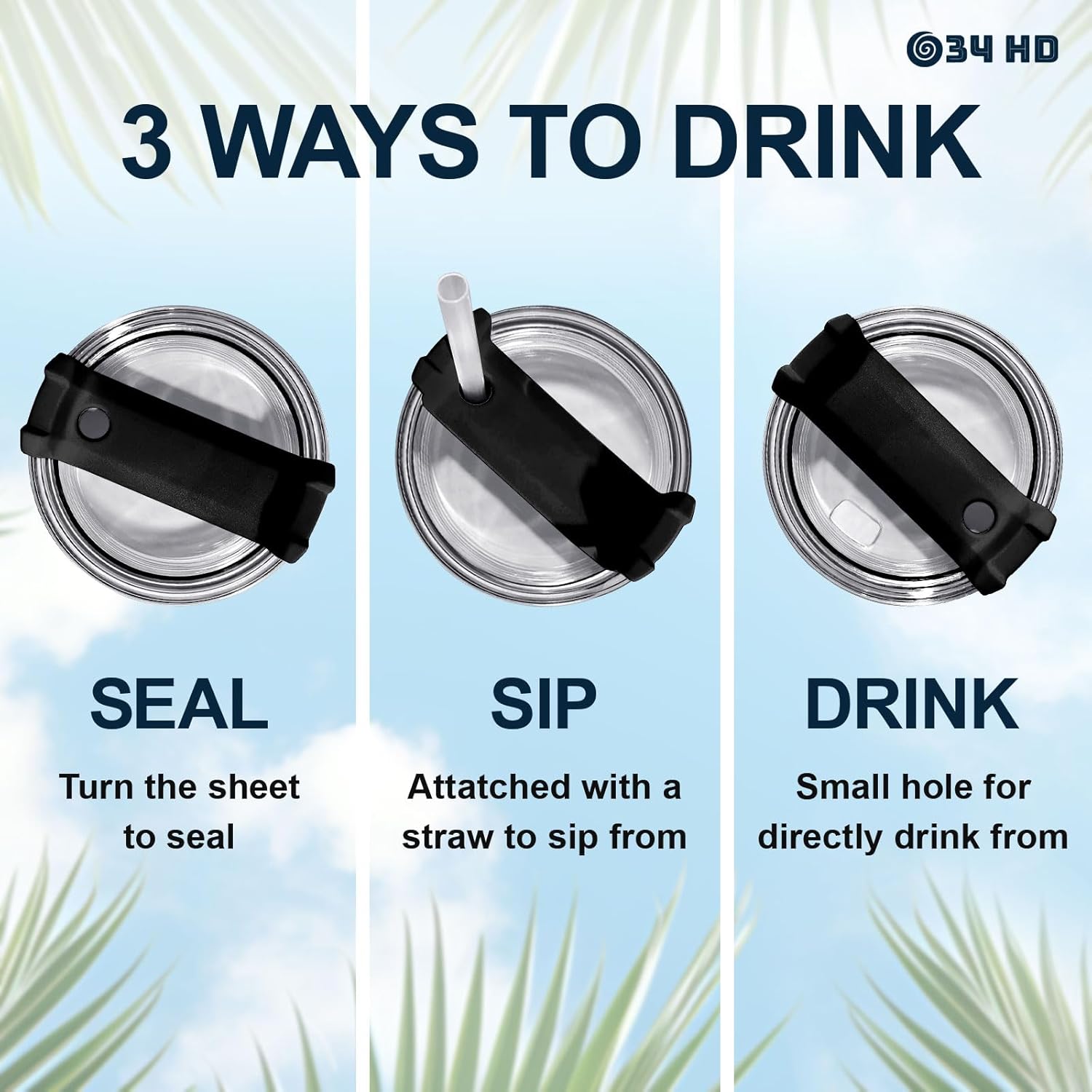 34HD Space Galaxy Tumbler 40oz with Handle and Straw, Sci-Fi Falcon Star Insulated Coffee Cup, Bookworm Gifts for Men & Women - Birthday Present to Him Her & Movie Lovers