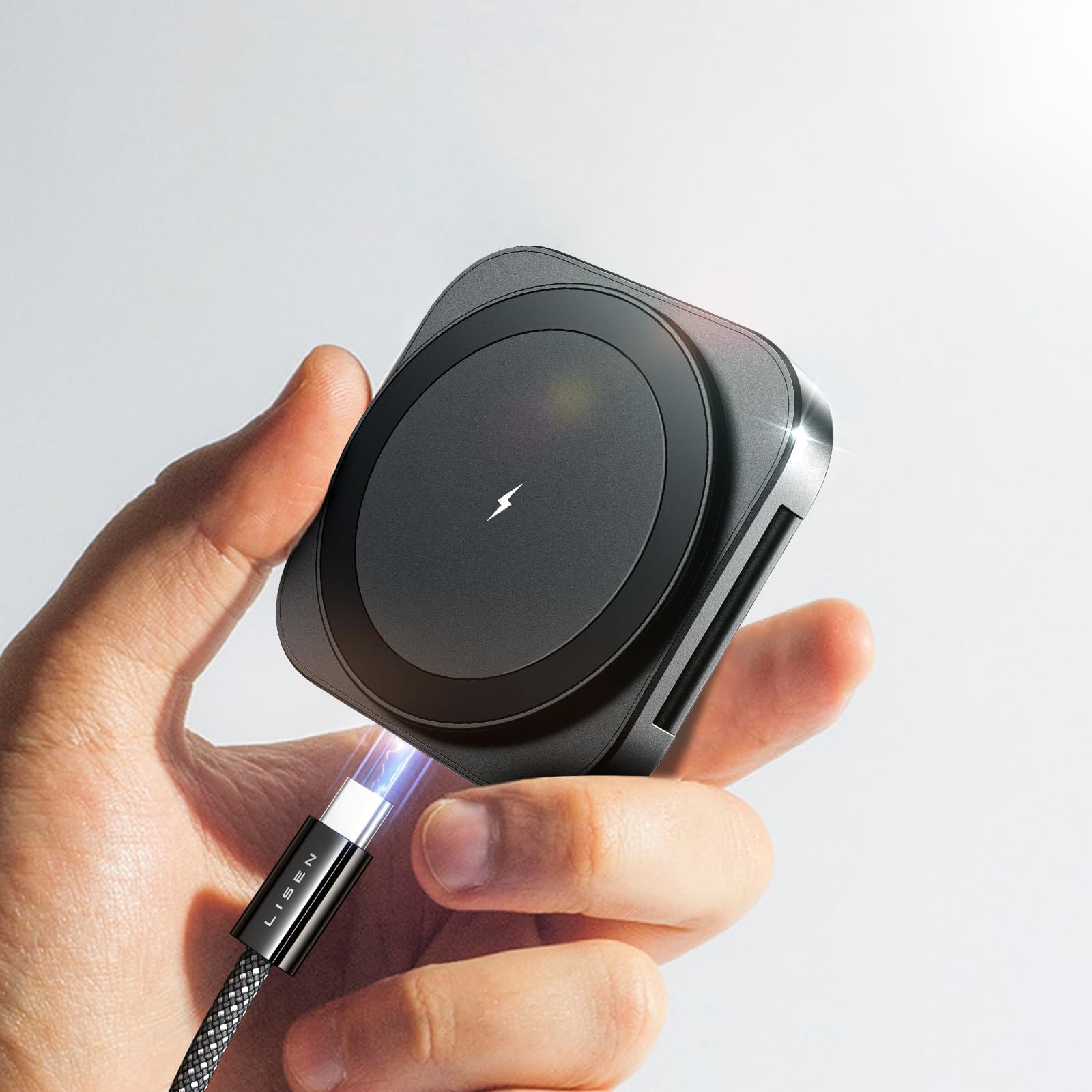 Amazon.co.jp: LISEN Magsafe充電器 【業界極小】サイズ マグセーフ