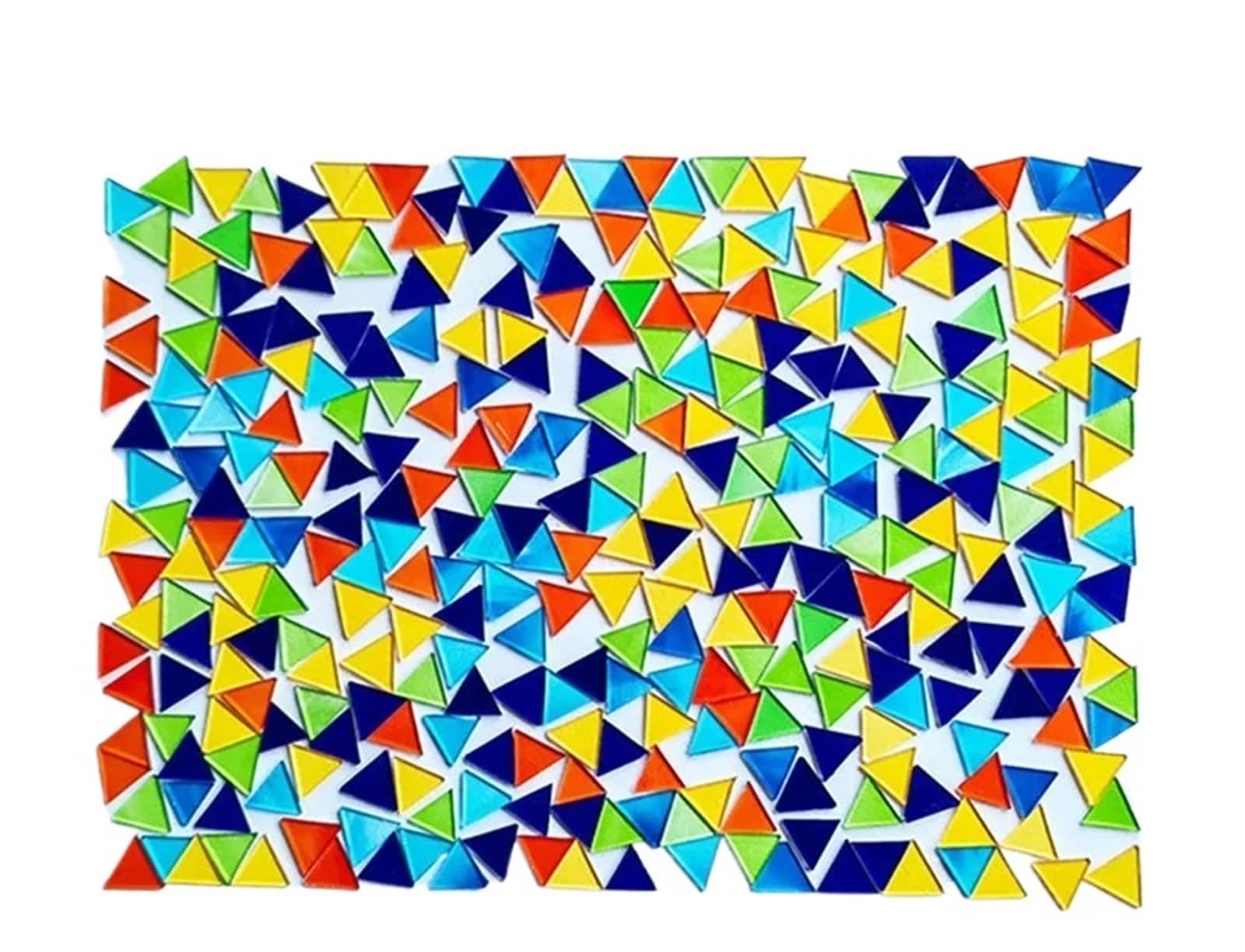 MEYTXOA Kit Mosaico Piastrelle a mosaico in vetro cristallo sottile da 100 g/1000 g, realizzate artigianalmente for creare decorazioni for la casa raffinate for artisti
