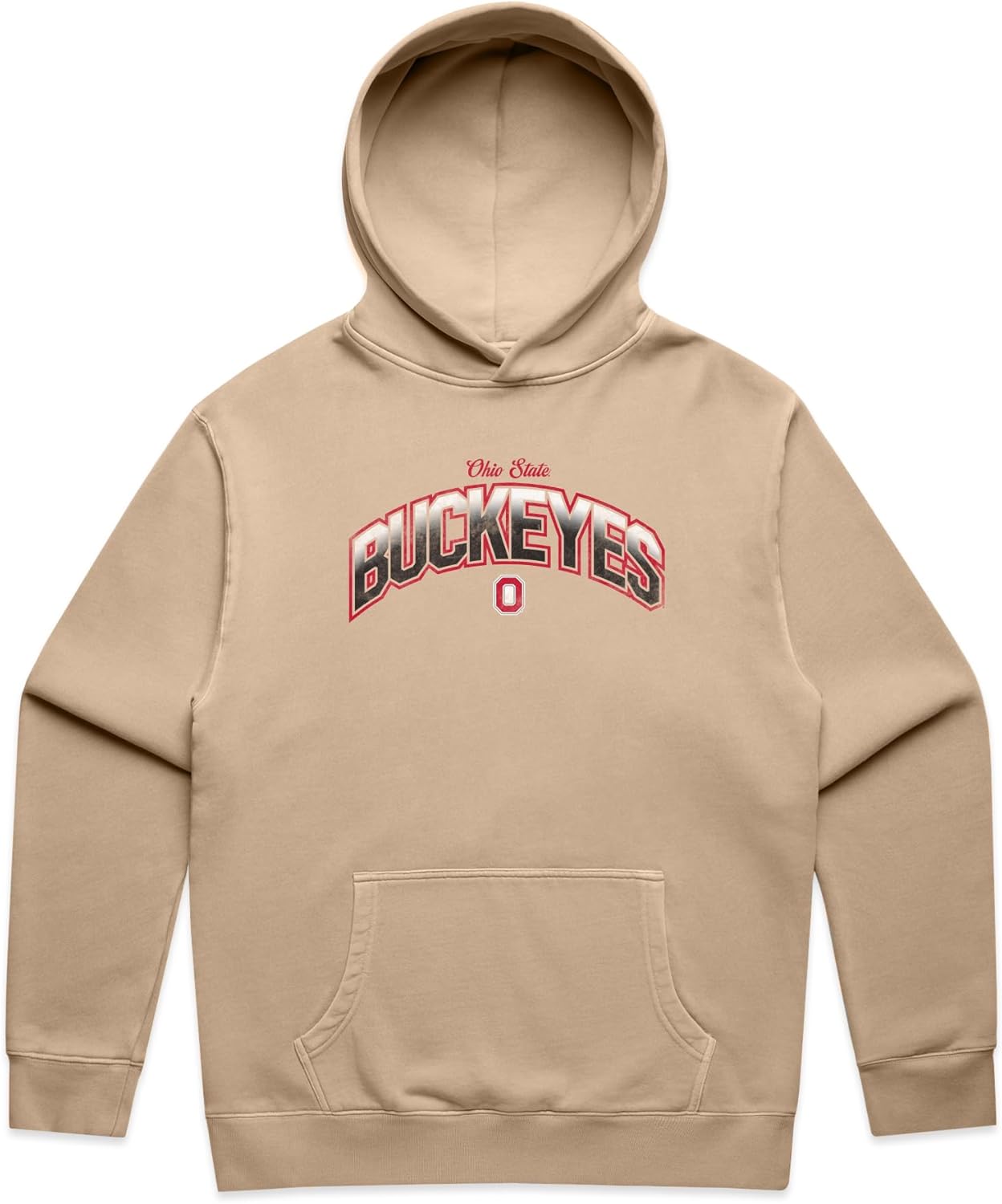 The Wild Collective Unisex Ohio State Oversized Graphic Fleece Hoodie - Image 5