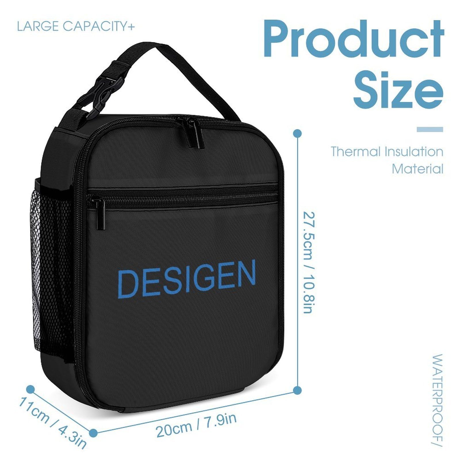 Cereal Killer Michael - Set di tre pezzi con zaino leggero con astuccio e borsa per il pranzo, zaino grande da viaggio, materiale scolastico, regali per studenti, Mvzdq-c-1, One Size, Set di