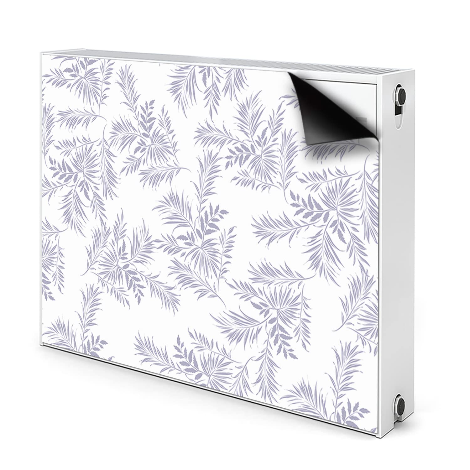 Cache aération magnétique bleu Decormat 100x60cm pour habillage radiateur