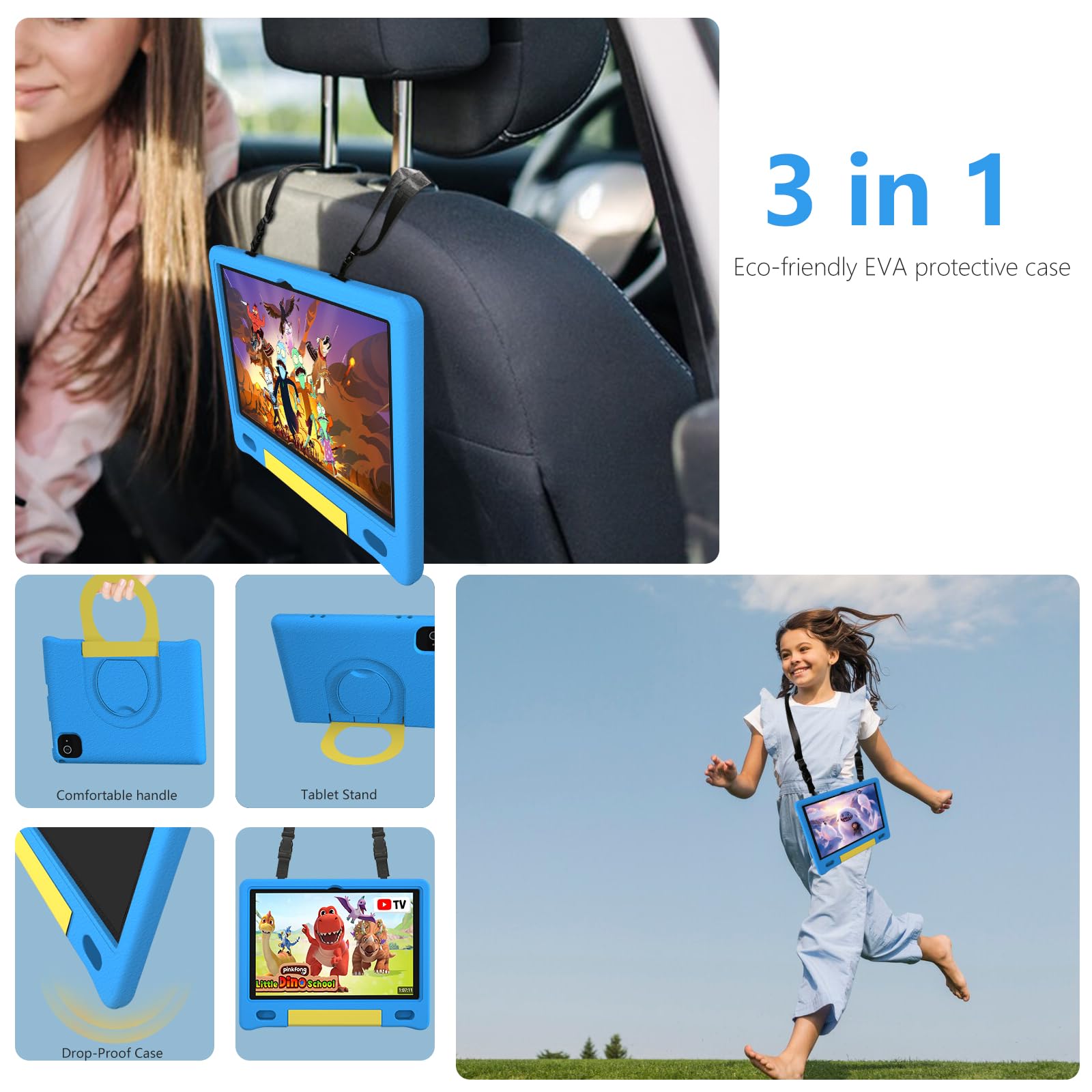 Children's Android Tablet - Scheda Layard Blu - Dettaglio