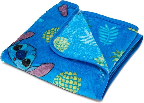 Miniatura 5 de Northwest Disney's Lilo and Stitch Cloud - Juego de almohada elástica y manta táctil de seda, almohada de 14 pulgadas, manta de 40 x 50 pulgadas,