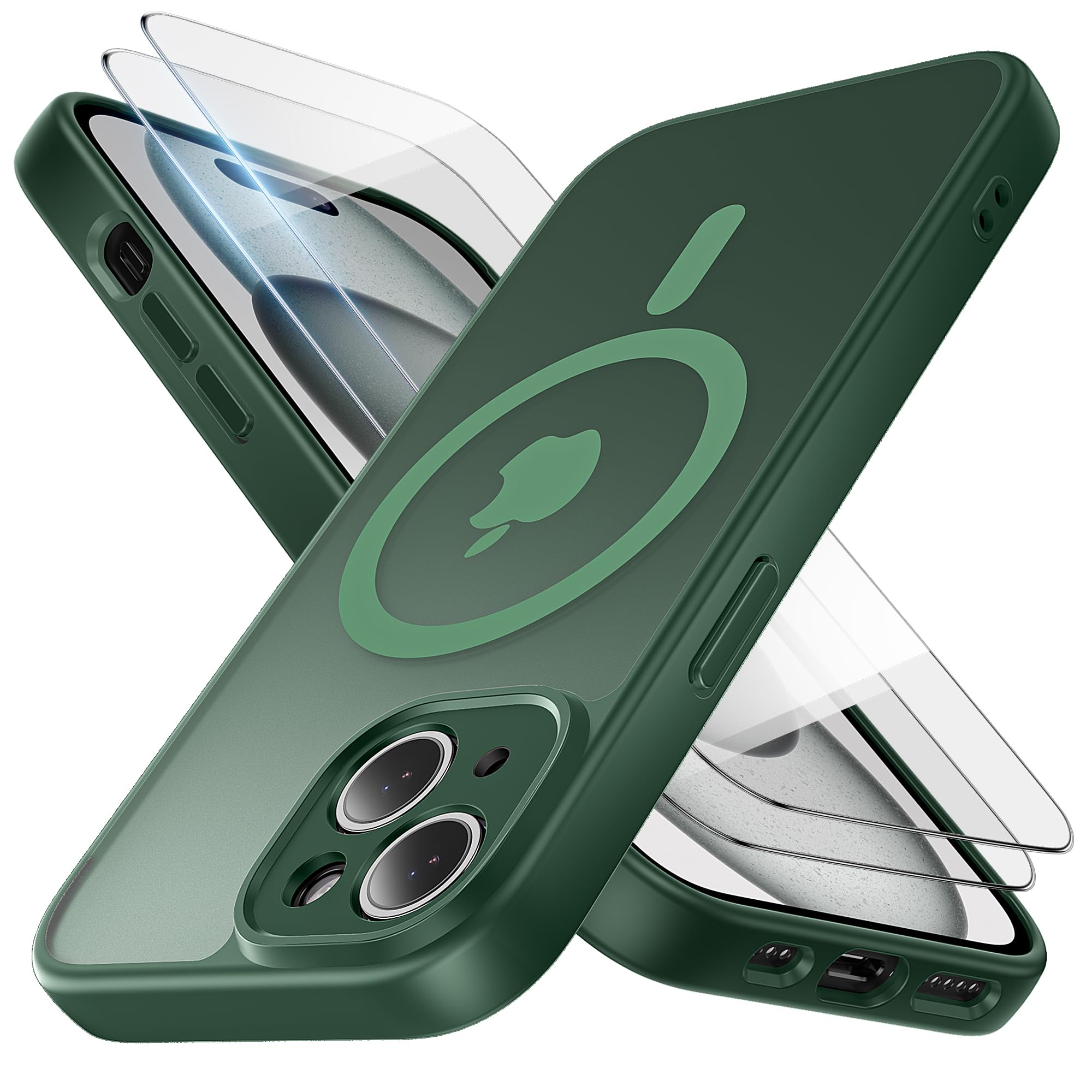 Amazon.co.jp: Bruzaio iPhone 15 用 ケース レンズ全体をカバー