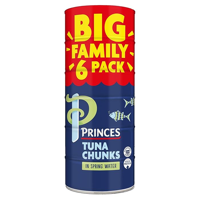 Buy Princes Tuna Chunks Spring Water, 6x145g Online at desertcart UAE