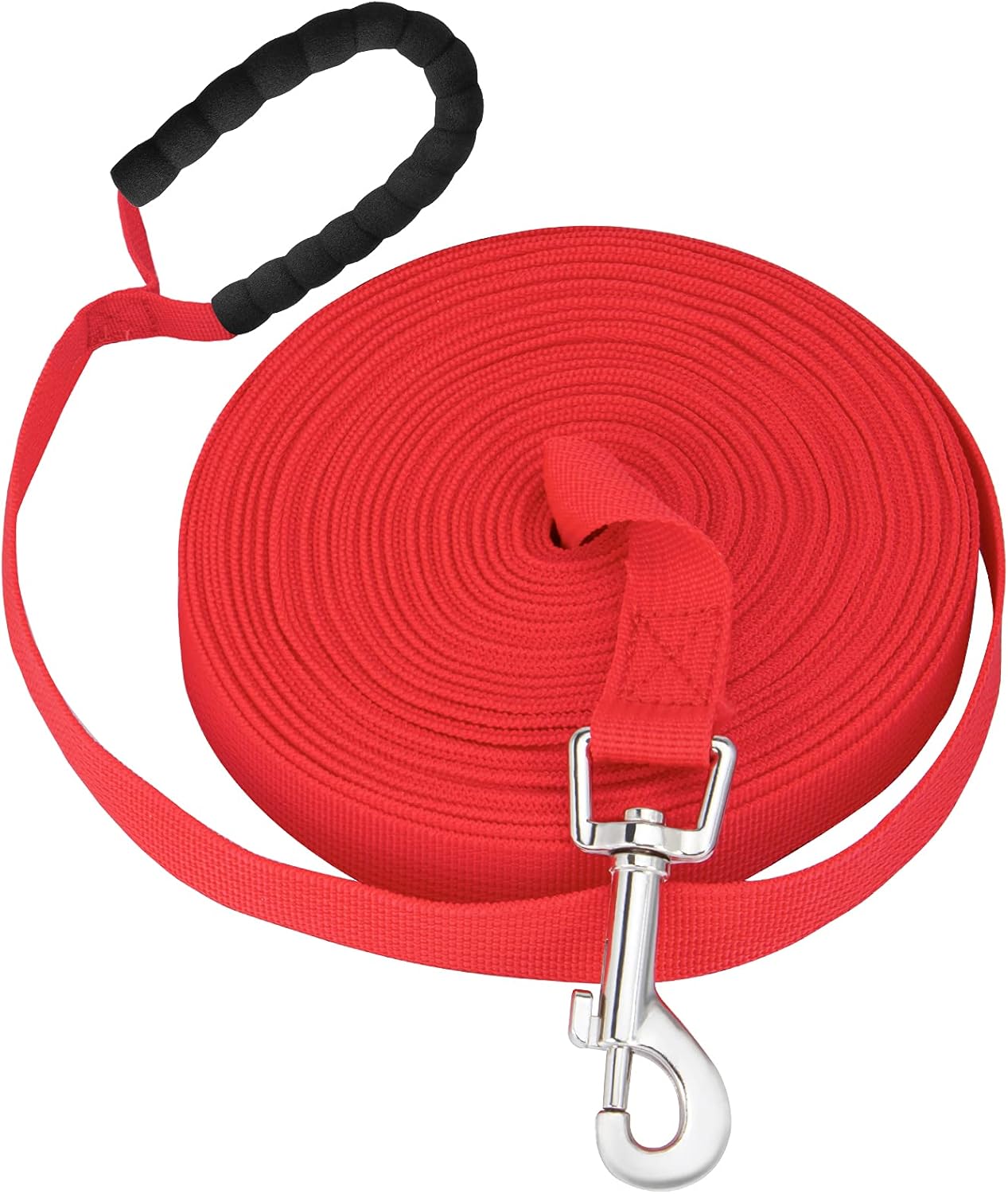 Long Nylon Dog Training Lead Leash with Padded Handle, Gr8ware 6M/20Ft