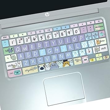 Silicon Keyboard Cover Skin for HP Chromebook