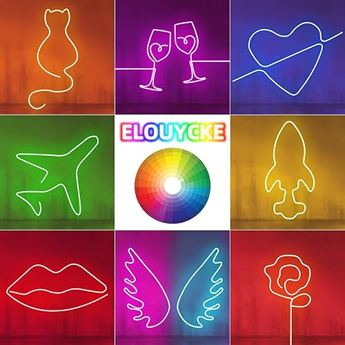 Miniatura 5 de Tira de luces LED de neón RGB de 32.8 pies, control con aplicación, control remoto, sincronización de música, tira de luces LED de neón impermeable