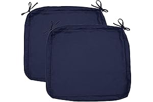 Patriotic Navy 18x18 Seat Cushion Cover (Covers Only)