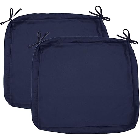 Patriotic Navy 18x18 Seat Cushion Cover (Covers Only)