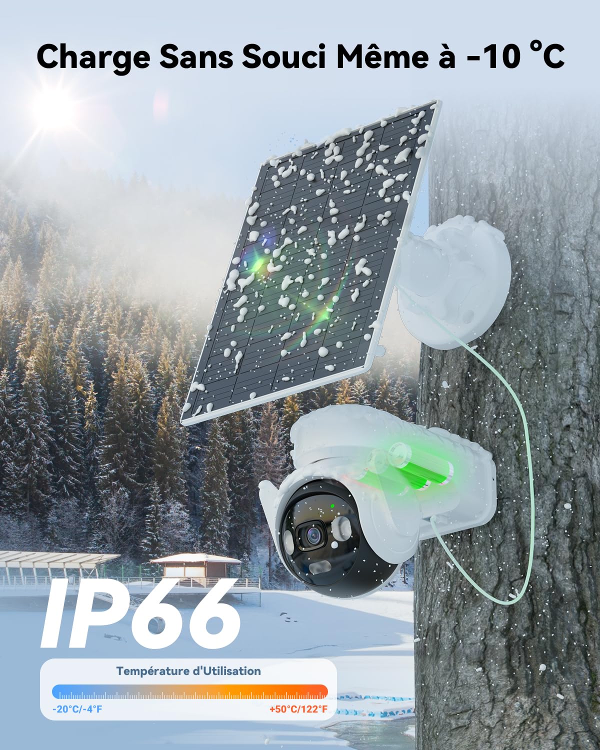 Imou 4G LTE Caméra Surveillance WiFi Exterieure sans Fil, 3K Caméra Solaire 4G avec Carte SIM, AOV 24/7 Enregistrement, 360°, 2.4GHz WiFi, 25M Détection Humaine/Véhicules,Mode Privé, Carte SD Incluse