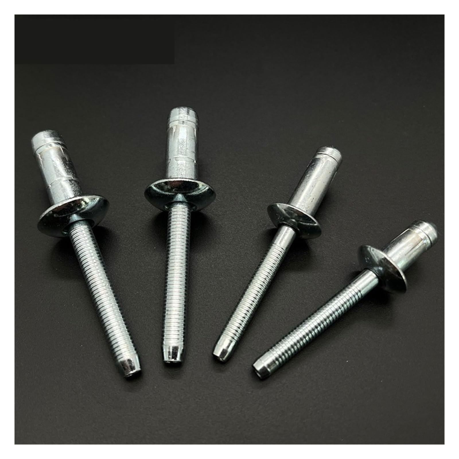 Rivets aveugles haute résistance en acier au carbone, attaches structurelles, 30/50 pièces, 6.4mm 7.8mm(50Pcs,6.4X16.5mm)