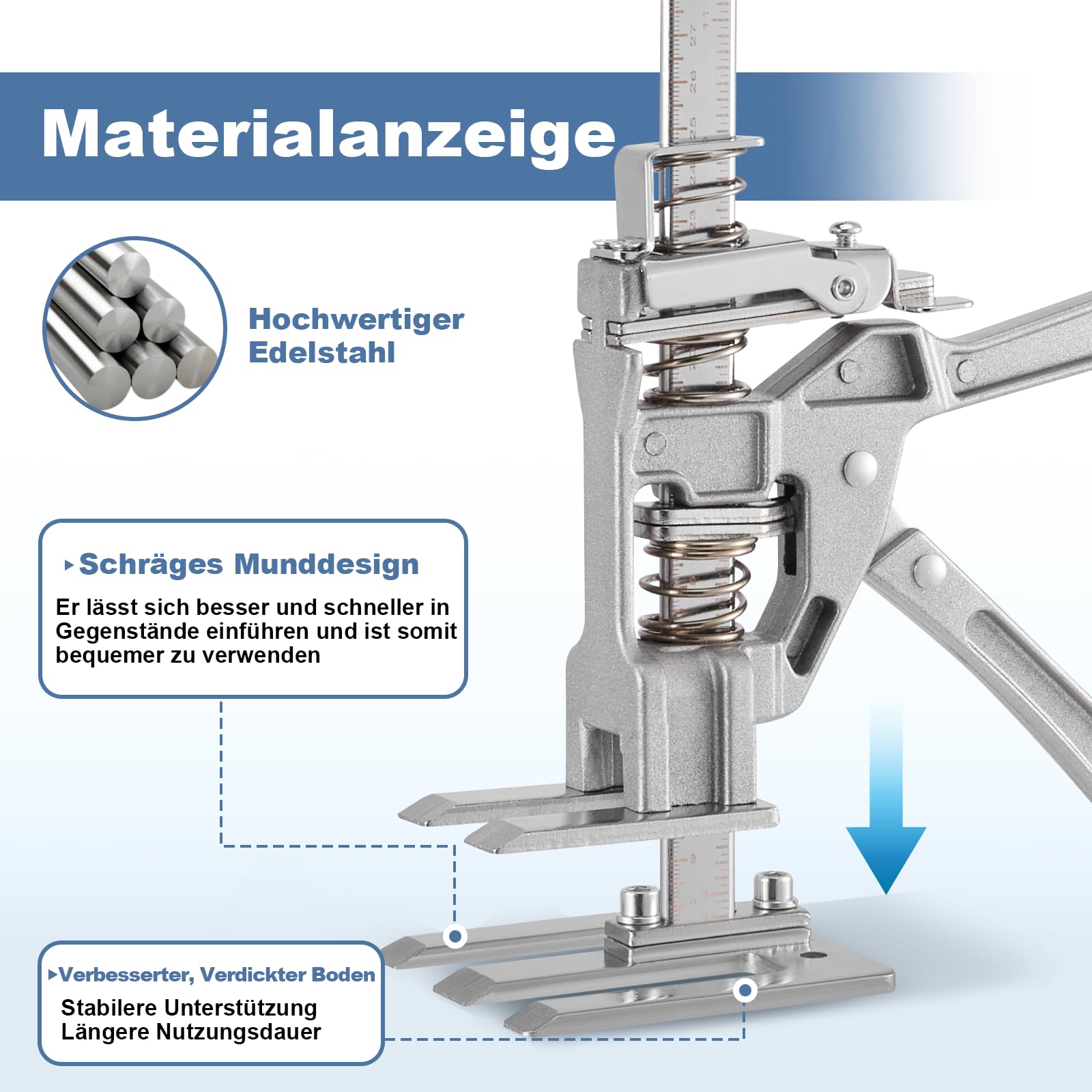 Möbelheber für Schwere Möbel,Heber,Arbeitssparender Arm,2 Stück Arm Hebewerkzeug,400kg Tragkraft Türheber mit Zwei Geschwindigkeiten und Höhenversteller 0-210mm,Hebewerkzeug für Türen,Fliesen