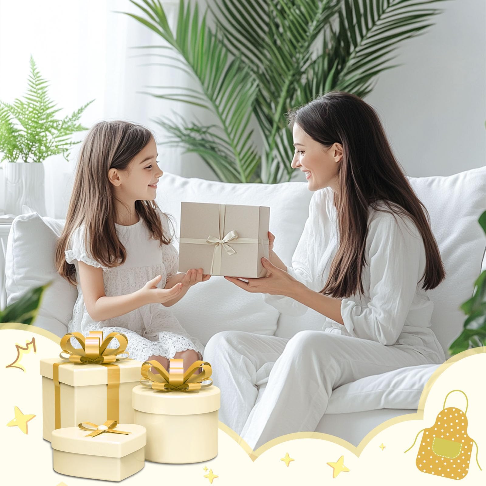 Delantal con estampado de pollo para la familia, bonito delantal de cocina para madres y padres, divertido delantal para padres e hijos, regalo de cocina ideal para familias, delantal de