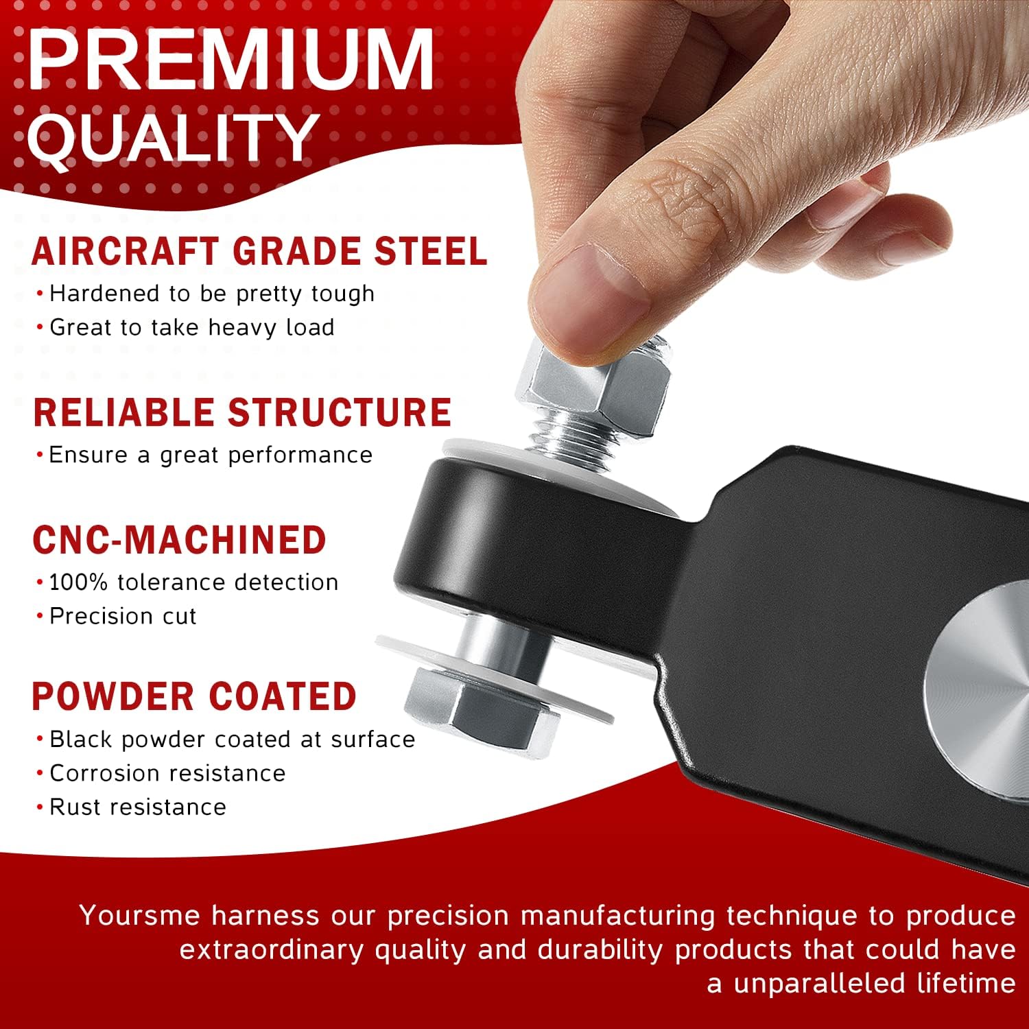 BX88296 BX88357 Tow Bar and Off Road Adapter Kit 7/8” Dia Fit for Blue Ox Avail BX7420, Ascent BX4370, Aventa II BX7335, Alpha BX7365, Aventa BX7445, Alladin BX4325, Allure BX7460P, Acclaim BX4330 - Image 3