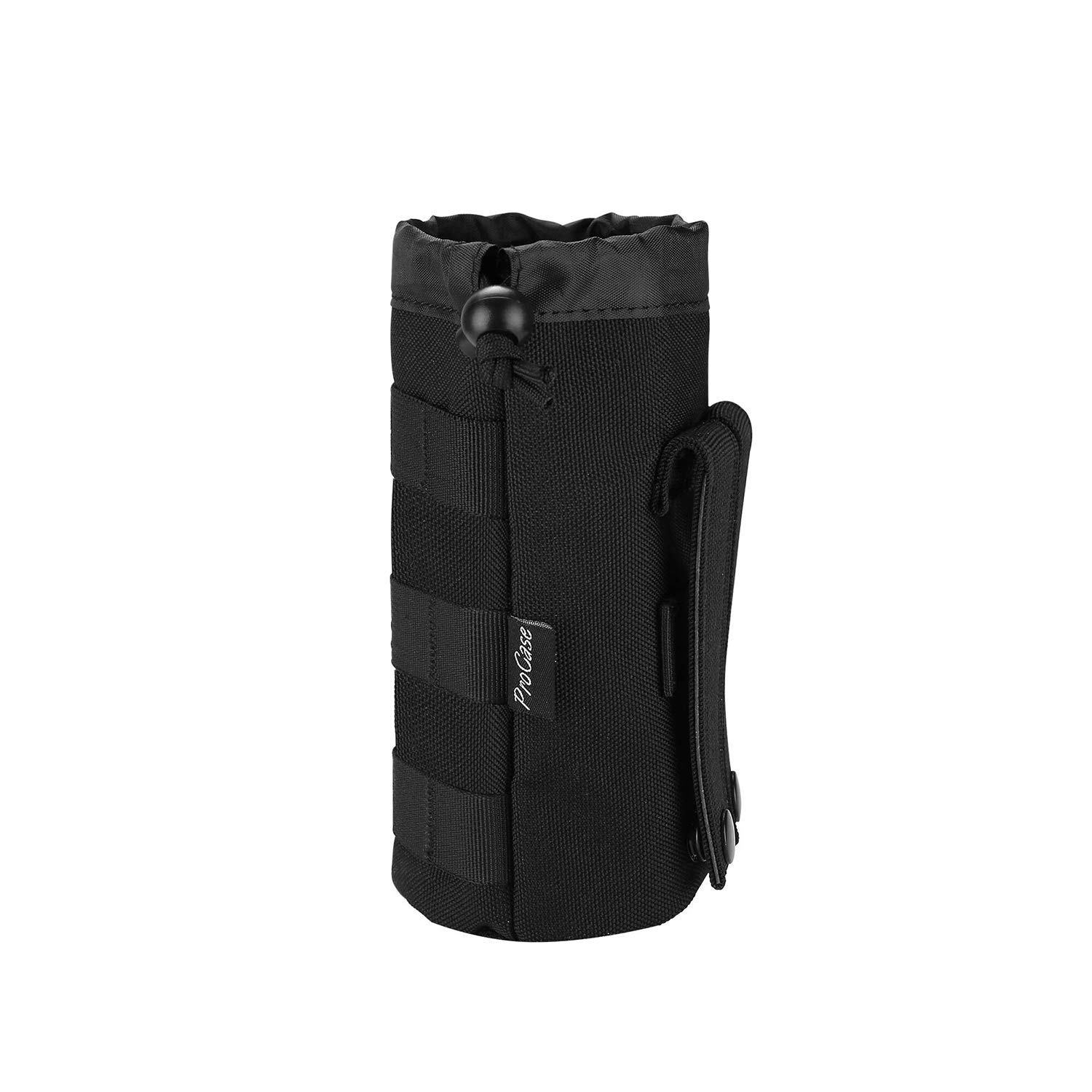 ProCase Poches de Sac à Dos de Randonnée pour Bouteille d’Eau, Porte-Bouteille Tactique Militaire avec Cordon Supérieur et Fond